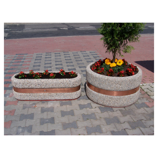 Donica betonowa okrągła 95×50 kod: 210