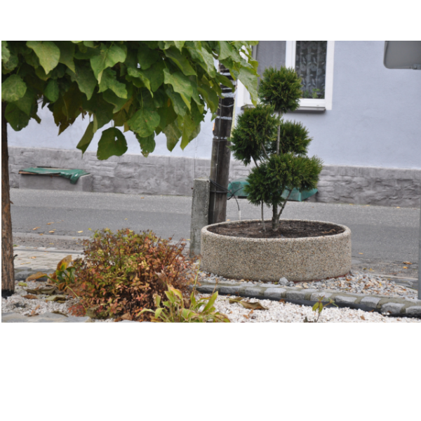 Donica betonowa okrągła 110×30 kod: 213