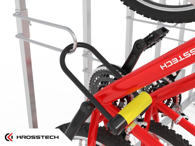 Wieszak na rowery LIFT-4 PREMIUM (4 stanowiska)
