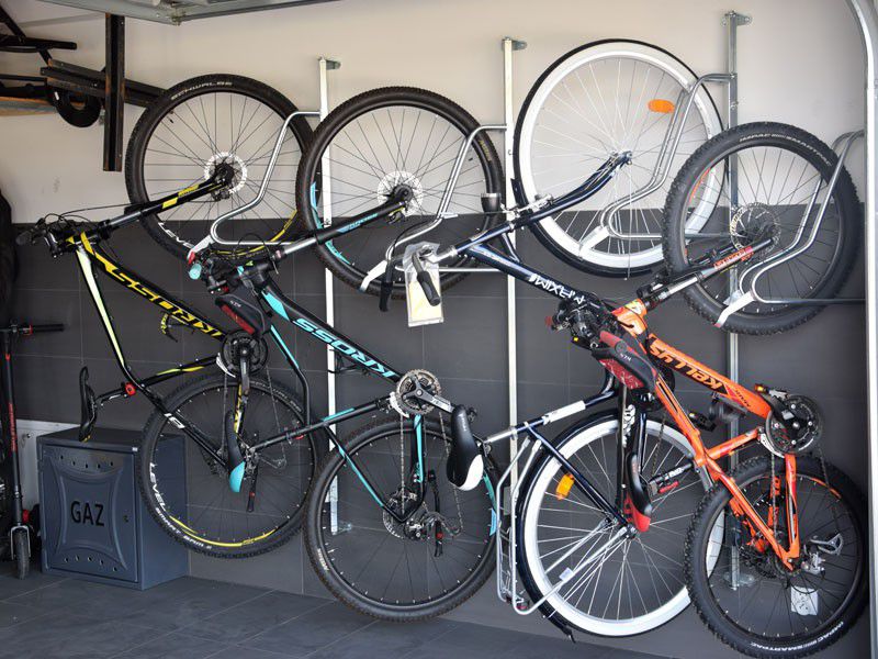 Wieszak na rowery LIFT-6 PREMIUM (6 stanowisk)