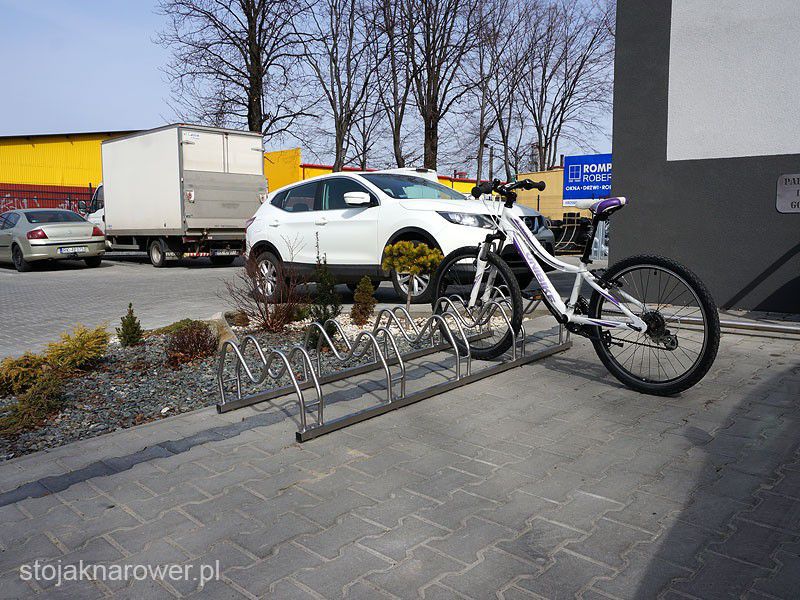 Stojak rowerowy SMILE-4 inox