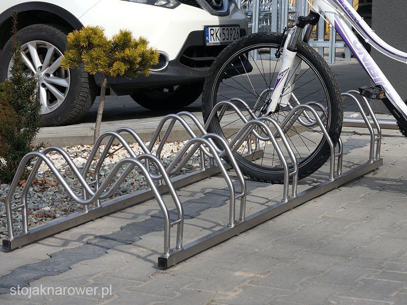 Stojak rowerowy SMILE-3 inox
