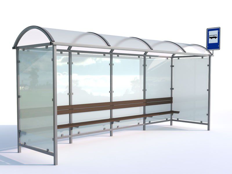 Wiata przystankowa Krokus II / 420cm