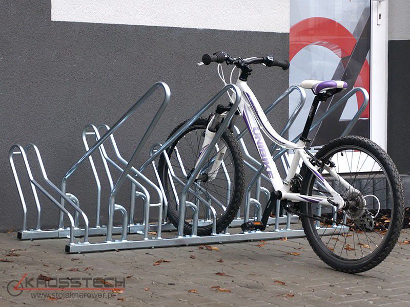 Stojak rowerowy CROSS SAVE-14 z barierkami