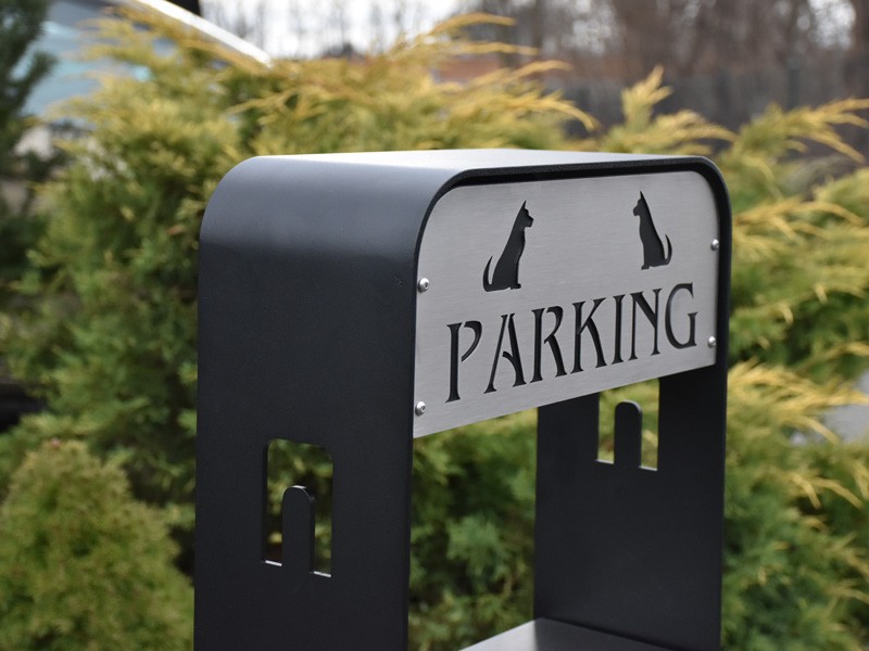 Parking dla psów z poidełkiem i dozownikiem wody - outlet