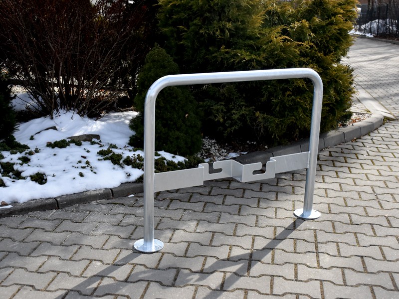 Stojak U-17 owalny 80x80cm do przykręcenia- outlet