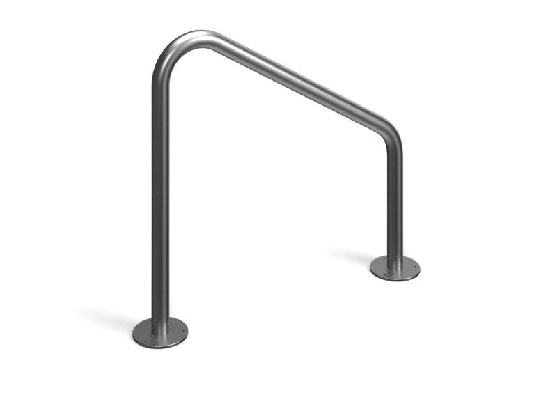 Stojak rowerowy U skośny RAL 9005 ( CZARNY) - outlet